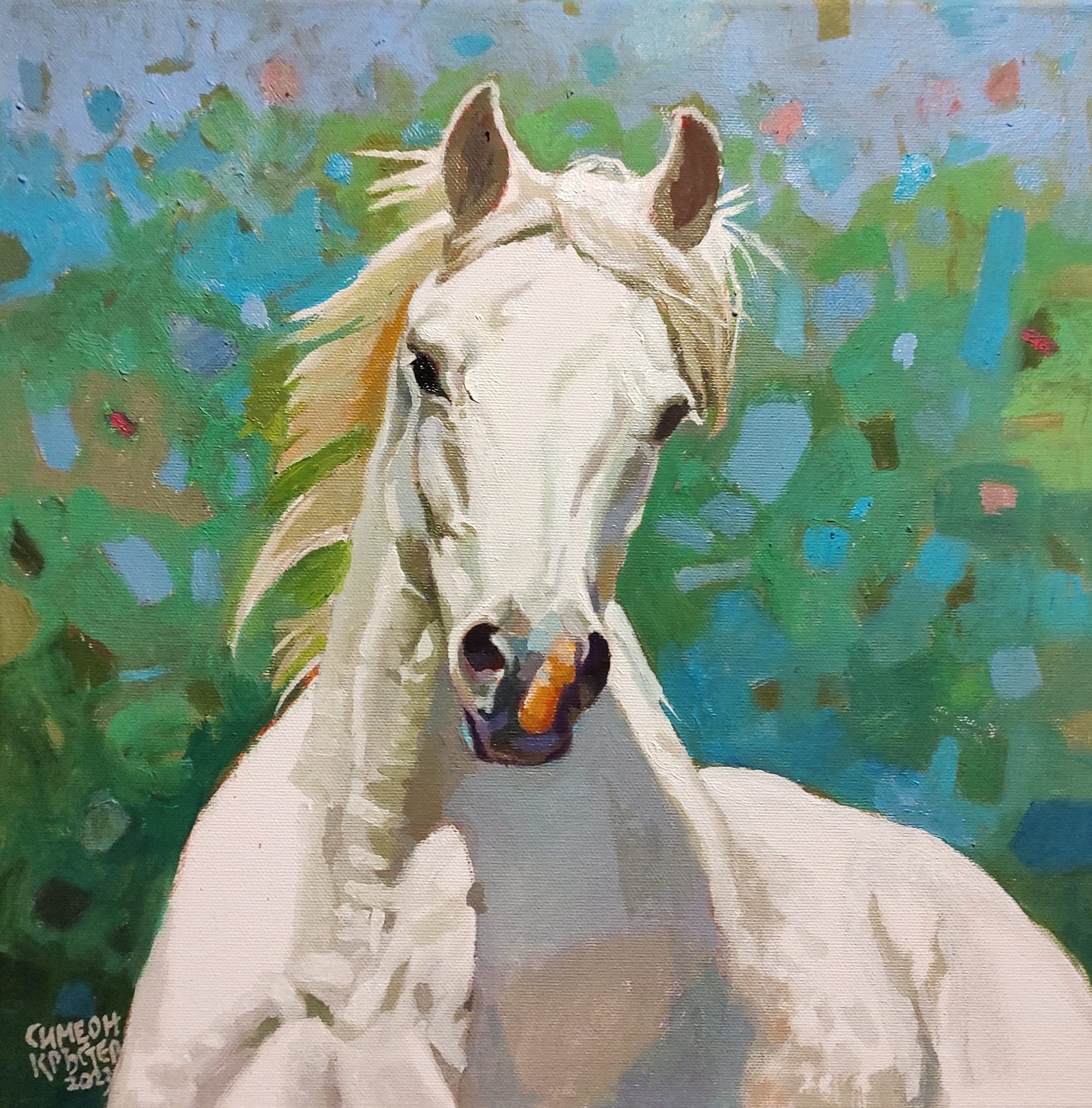 40х40 см Бяло конче 600 е