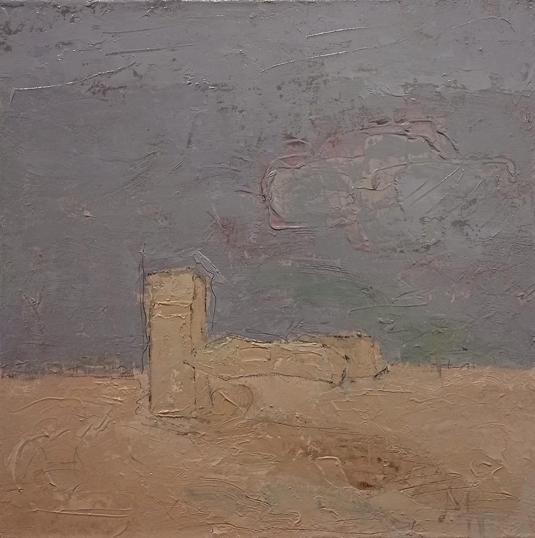 цик.ЗАБРАВЕНИ ПЕЙЗАЖИ - 1, 55х55 см., м.б., платно 1